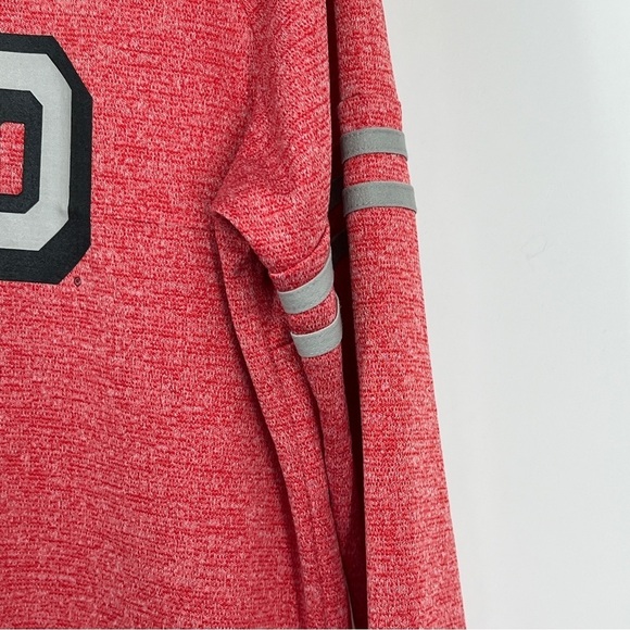 Nike Ohio State University Buckeyes Cowl Neck Long Sleeve Pullover Size Large - Picture 7 of 8